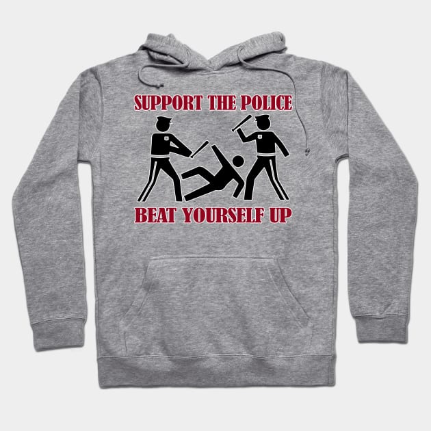 Support the Police Hoodie by EsotericExposal